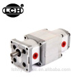 crane pump hydraulic triple gear pump 2 stage unit